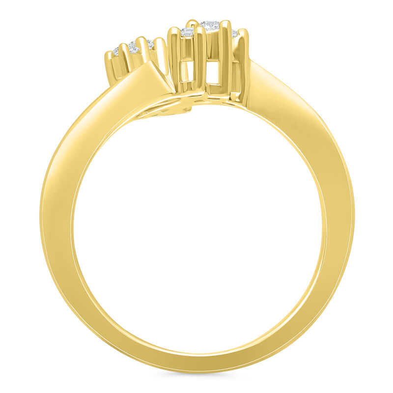 Lab Grown Diamond 1/5ctw. Wedding Ring in 14k Yellow Gold image number null